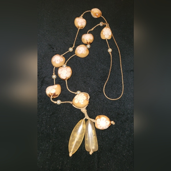 Boho Floral Necklace - Picture 1 of 1